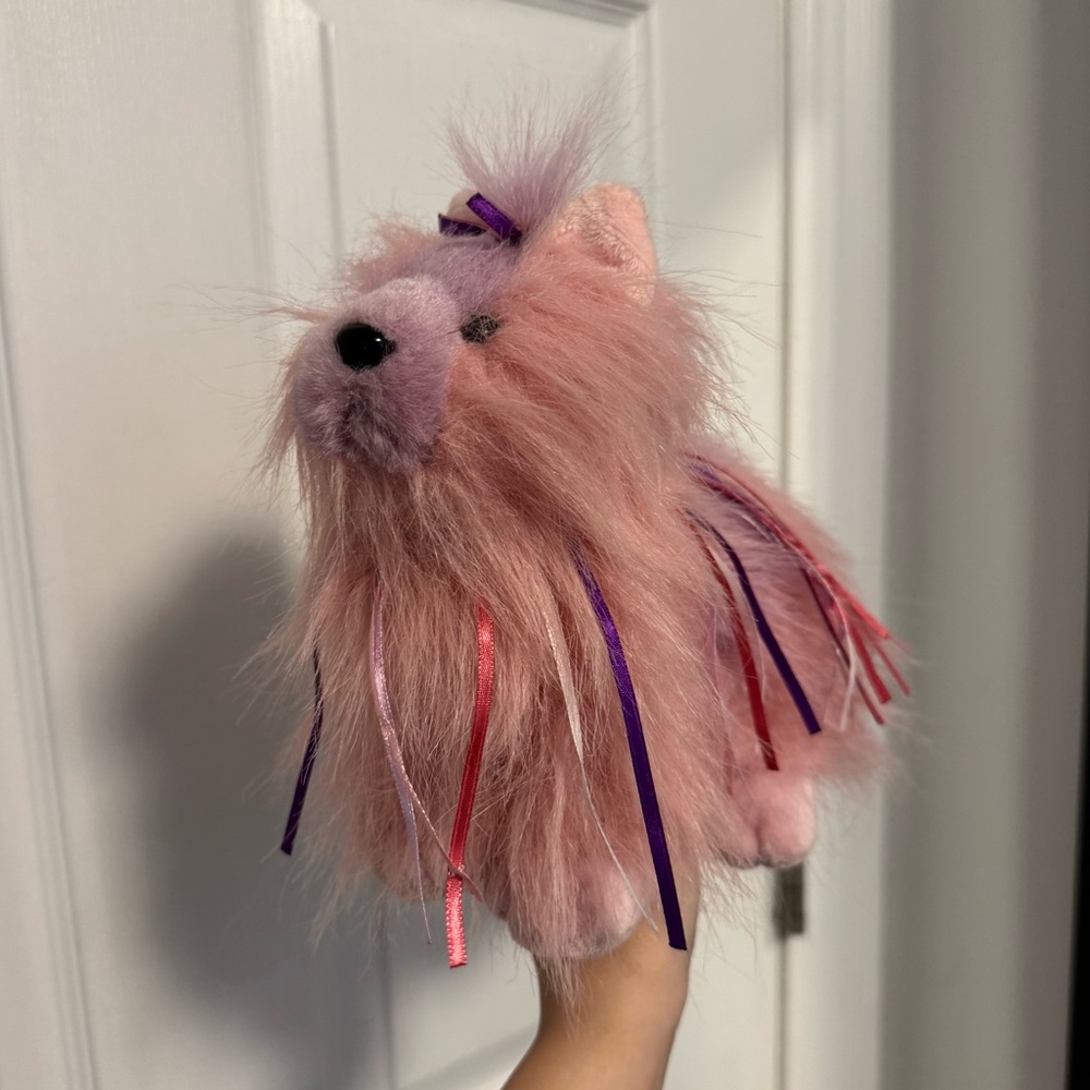 Webkinz Ribbon Yorkie Plush | Retired Ganz | No Code